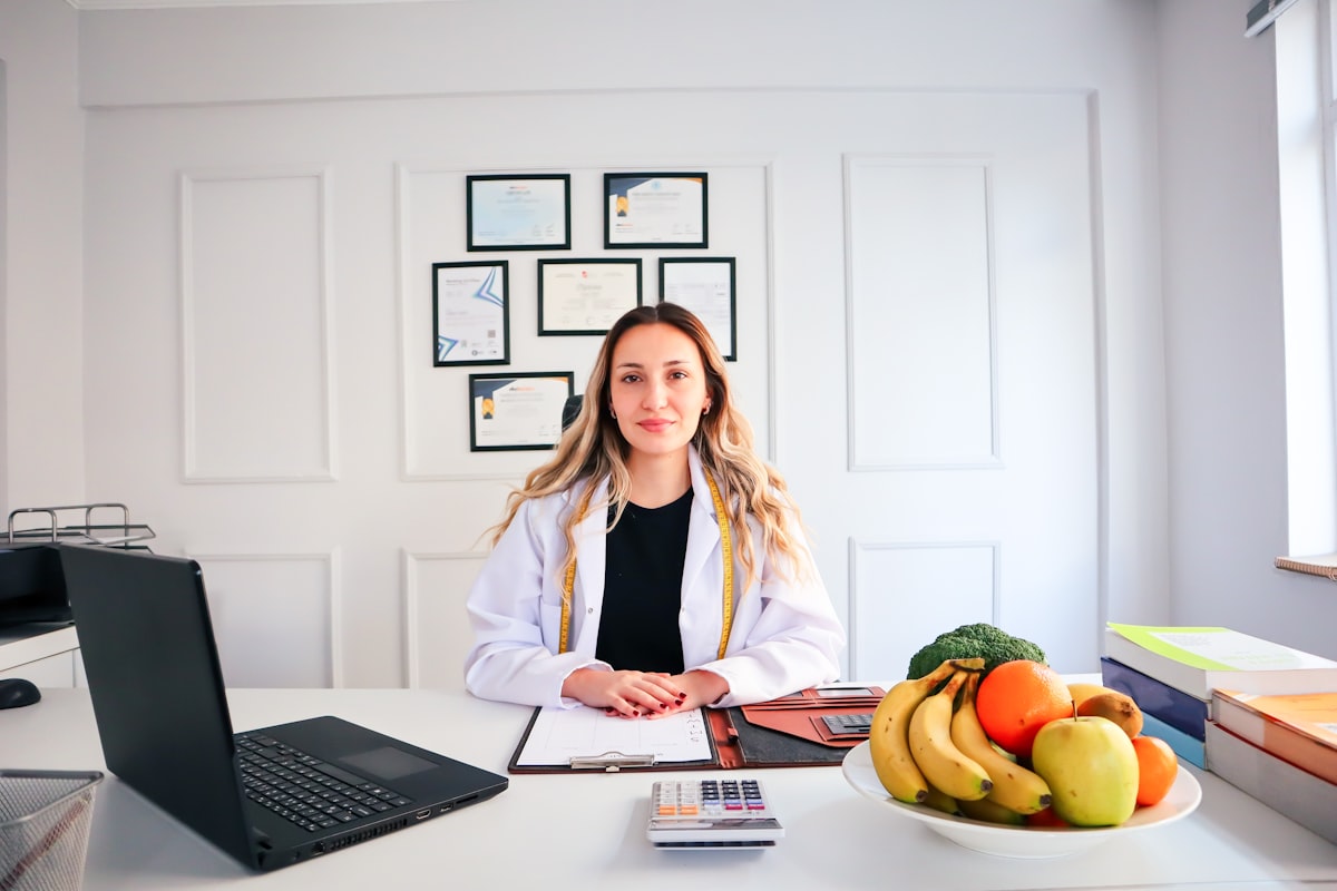 Nutriciologybooking office workspace